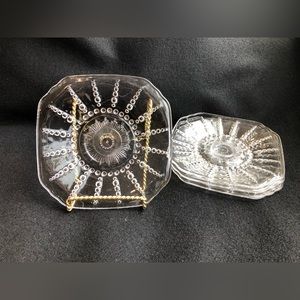 Vintage Federal Columbia Dessert Plates - Set of 4